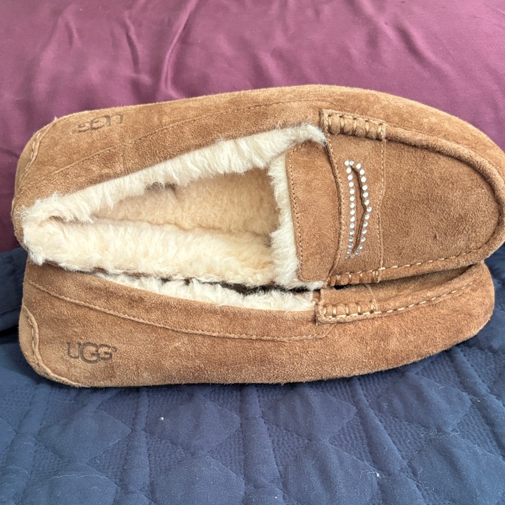 UGG Violette Sparkle Slippers size 11